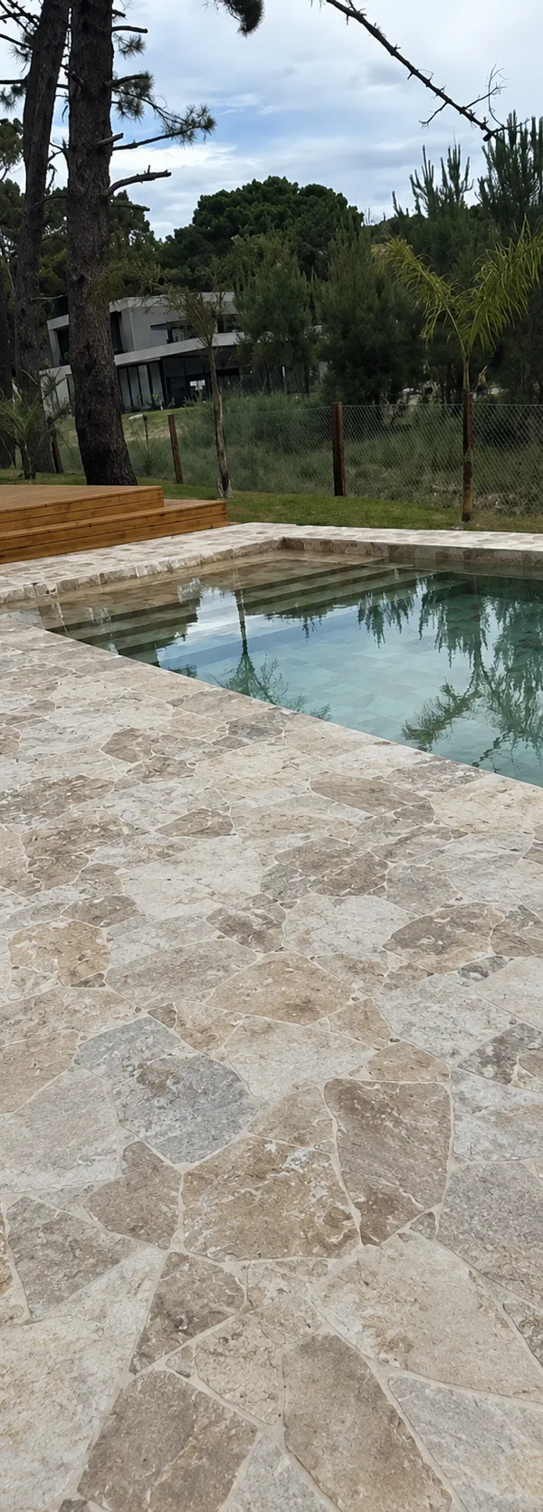 Retal en Travertino Moca — vista alternativa