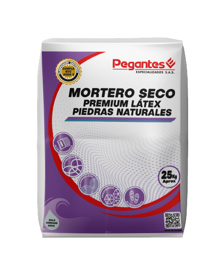 Adhesivo Seco Premium Látex Piedras Naturales